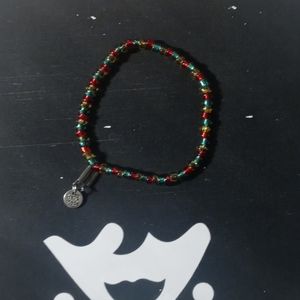 Spiritual Rasta colors bracelet